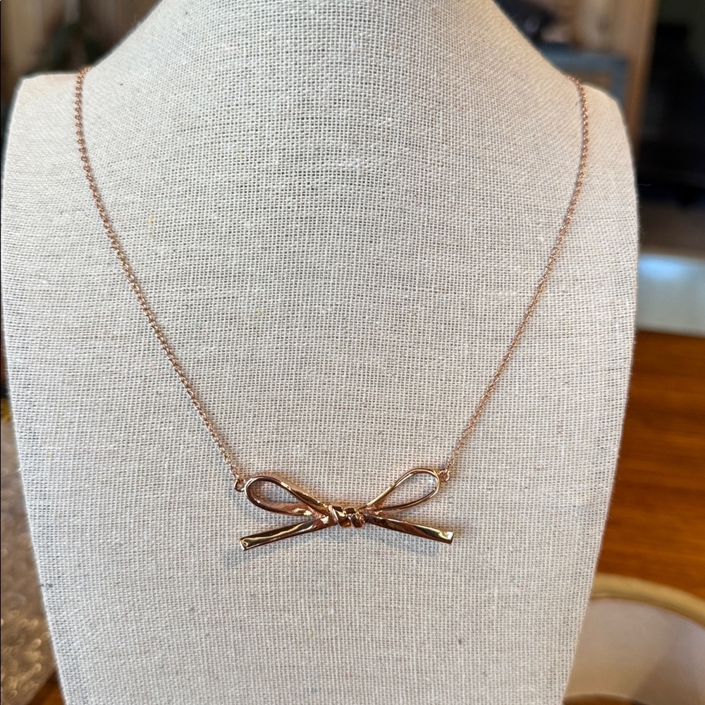 Kate Spade bow necklace